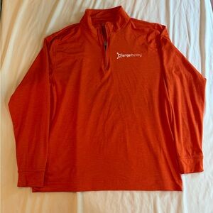 Vansport athletic longsleeve shirts orange Orangetheory size‎ small